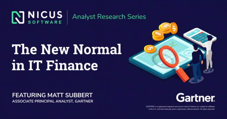 The New Normal in IT Finance Webinar