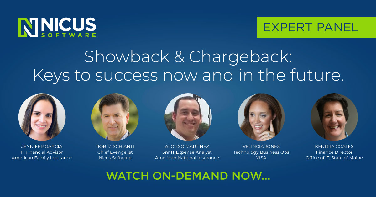 Showback & Chargeback Best Practices - Expert Panel Recap Banner