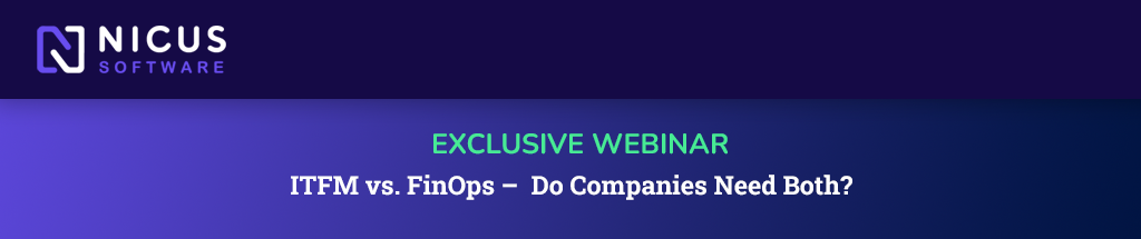ITFM vs. FinOps Webinar