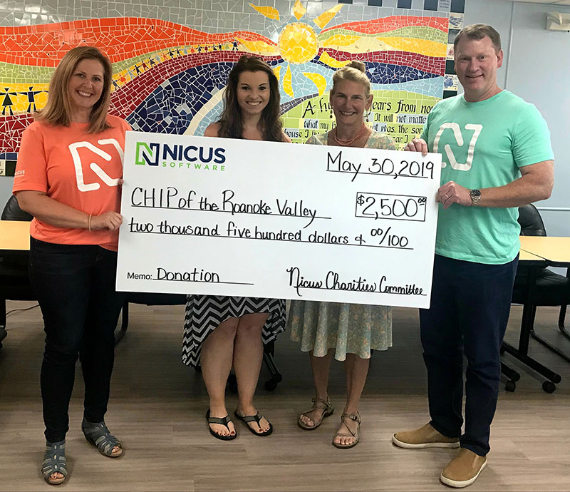 Nicus Presents CHIP Donation Supporting Healthcare for Low-income Children and Parents