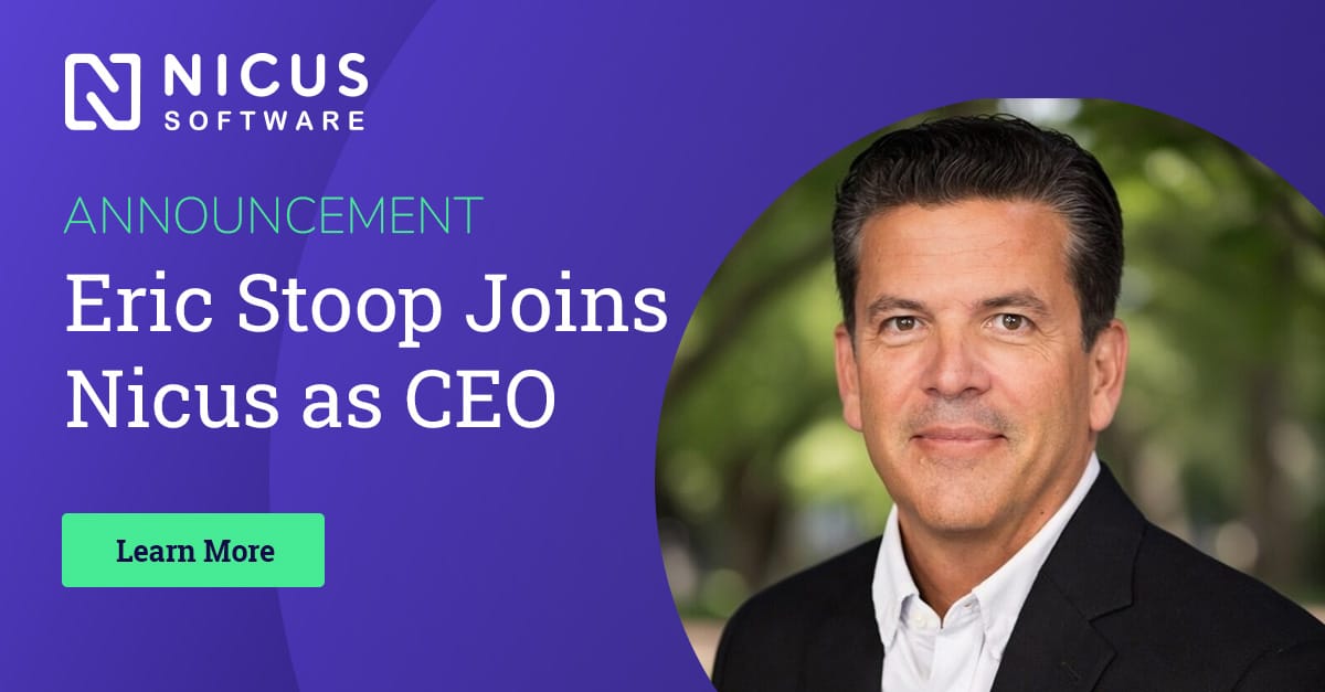 Eric Stoop Nicus Appoints Eric Stoop as Chief Executive Officer to Lead Next Phase ...