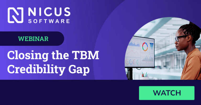 Trusted Numbers, Better Decisions: Closing the TBM Credibility Gap