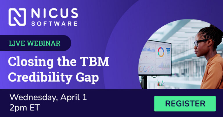 Trusted Numbers, Better Decisions: Closing the TBM Credibility Gap