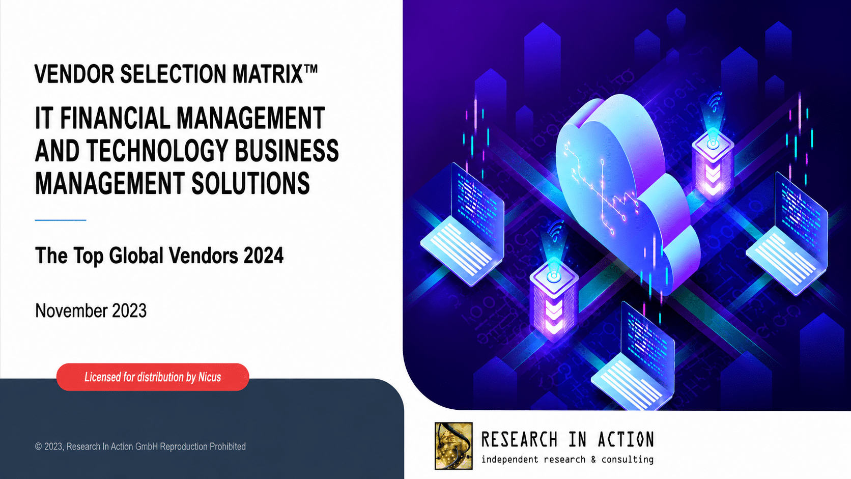 2023 Vendor Selection Matrix